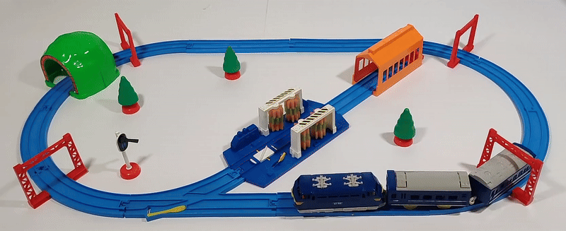 TOMY トミー スーパーレール ブルートレイン EF-66 セット TOMY トミー スーパーレール ブルートレイン EF-66 セット（TOMY